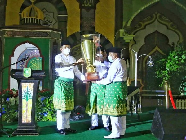 Buka MTQ Ke-12 Tingkat Kabupaten Meranti Tahun 2021, Bupati M Adil : Tingkatkan Kembali Potensi Kafi
